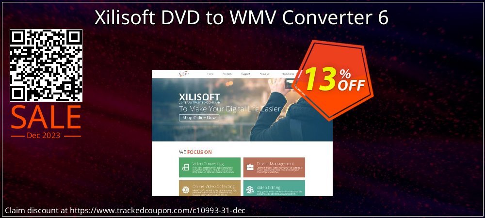 Xilisoft DVD to WMV Converter 6 coupon on World Party Day deals