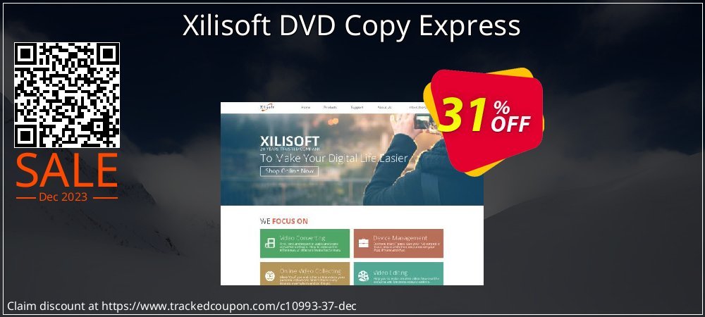 Xilisoft DVD Copy Express coupon on April Fools' Day discounts