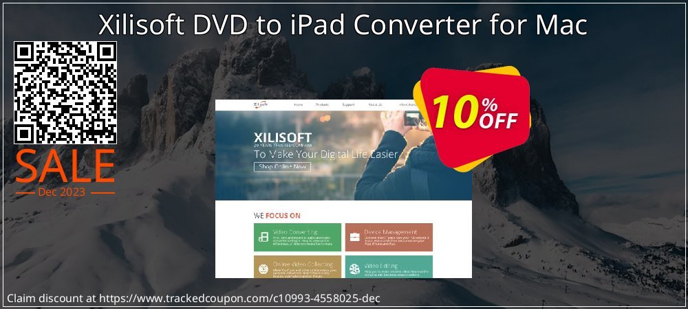 Xilisoft DVD to iPad Converter for Mac coupon on National Walking Day promotions