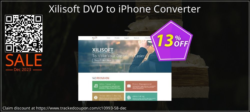 Xilisoft DVD to iPhone Converter coupon on Virtual Vacation Day sales