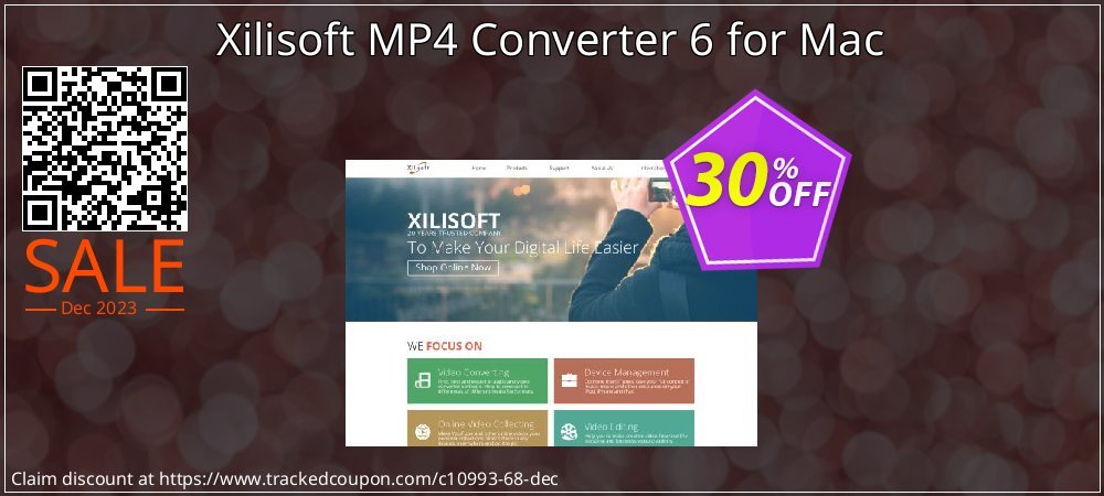 Xilisoft MP4 Converter 6 for Mac coupon on Easter Day offer