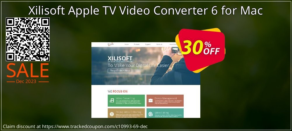 Xilisoft Apple TV Video Converter 6 for Mac coupon on World Password Day offering discount