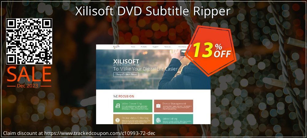 Xilisoft DVD Subtitle Ripper coupon on Working Day discounts
