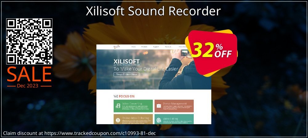 Xilisoft Sound Recorder coupon on World Party Day super sale