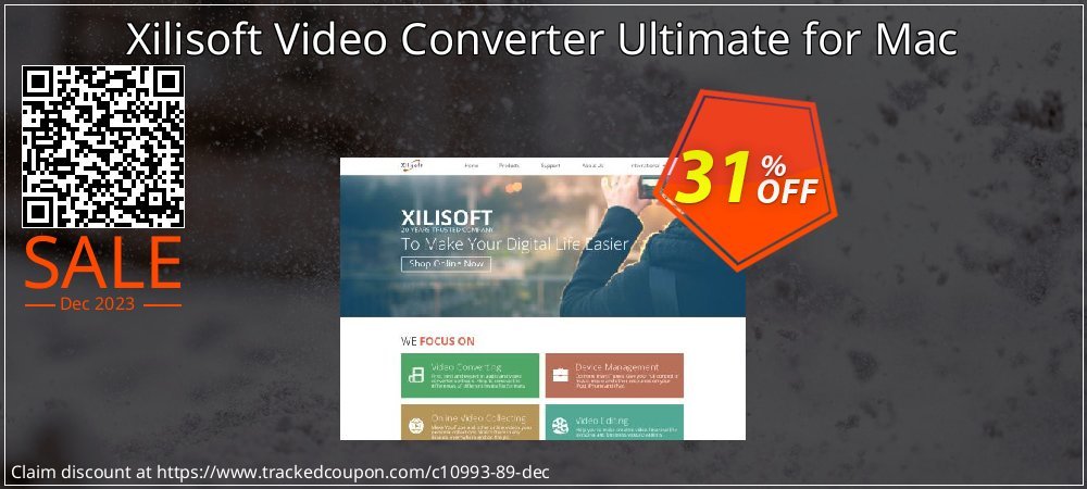 Xilisoft Video Converter Ultimate for Mac coupon on April Fools' Day offering discount