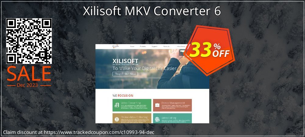 Xilisoft MKV Converter 6 coupon on April Fools' Day sales