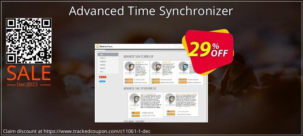 Advanced Time Synchronizer coupon on World Party Day discount