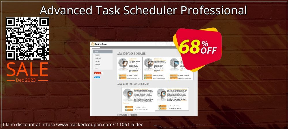 Advanced Task Scheduler Professional coupon on Palm Sunday discounts