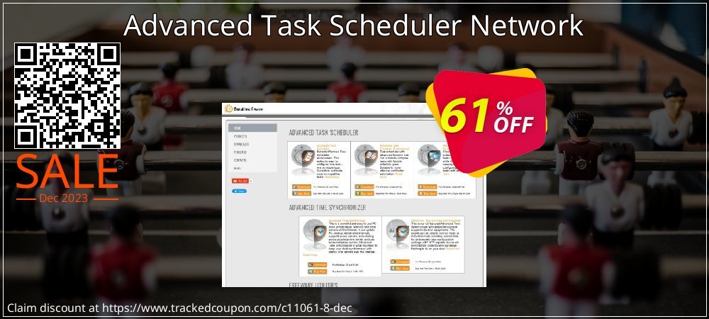 Advanced Task Scheduler Network coupon on Virtual Vacation Day sales