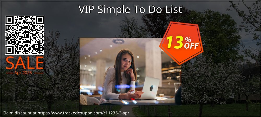 VIP Simple To Do List coupon on April Fools' Day promotions