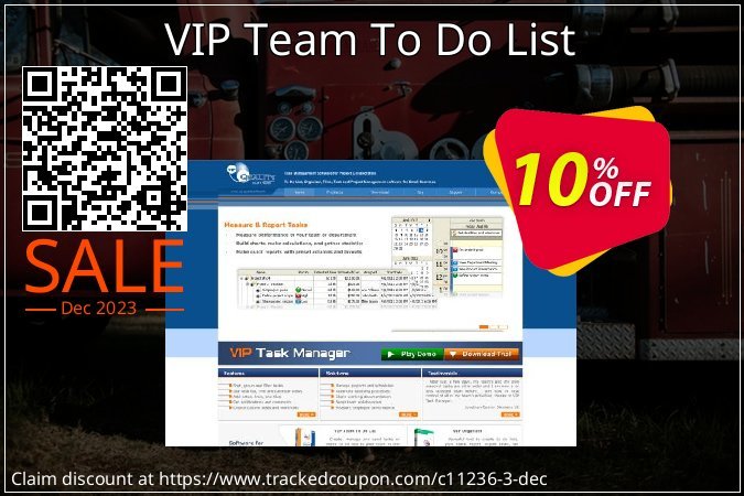 VIP Team To Do List coupon on Virtual Vacation Day promotions