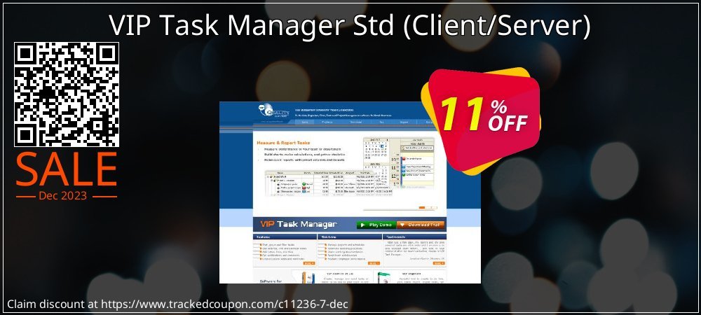 VIP Task Manager Std - Client/Server  coupon on Working Day offering sales