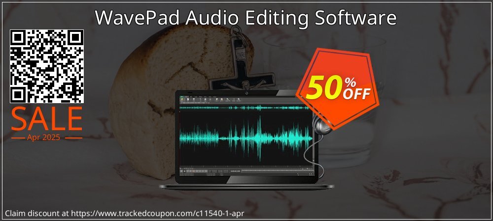 WavePad Audio Editing Software coupon on World Party Day offering sales