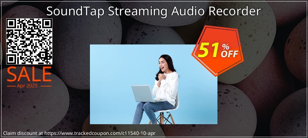 SoundTap Streaming Audio Recorder coupon on National Walking Day offering sales