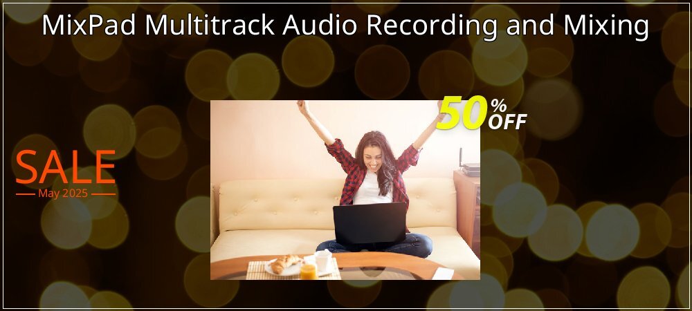 MixPad Multitrack Audio Recording and Mixing coupon on Easter Day promotions