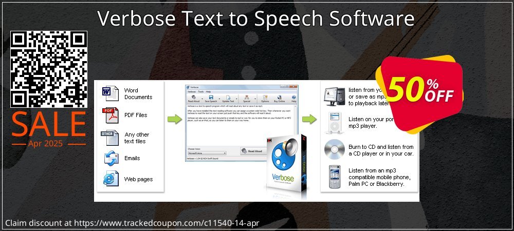 Verbose Text to Speech Software coupon on April Fools' Day promotions