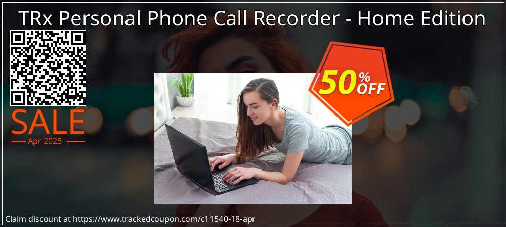 TRx Personal Phone Call Recorder - Home Edition coupon on Easter Day offering discount