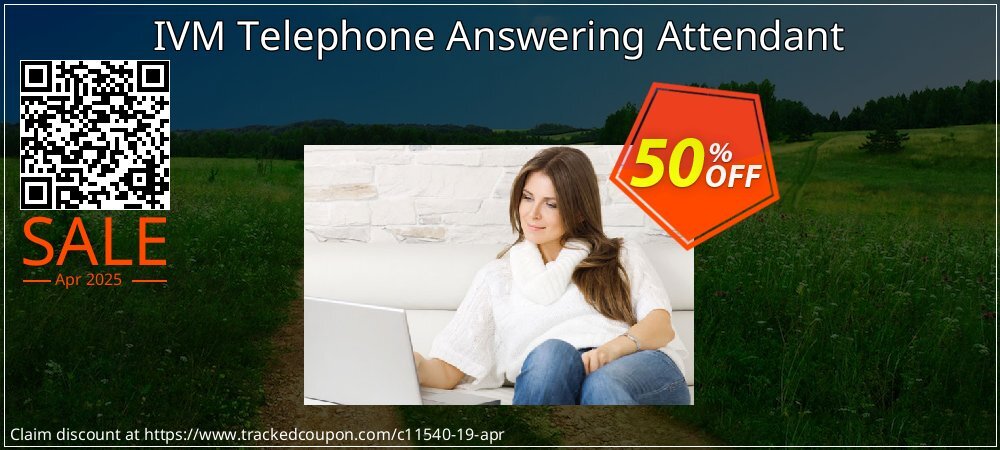 IVM Telephone Answering Attendant coupon on Tell a Lie Day offering sales