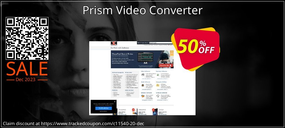 Get 50% OFF Prism Video Converter offering discount