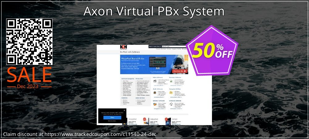 Get 50% OFF Axon Virtual PBx System offering sales