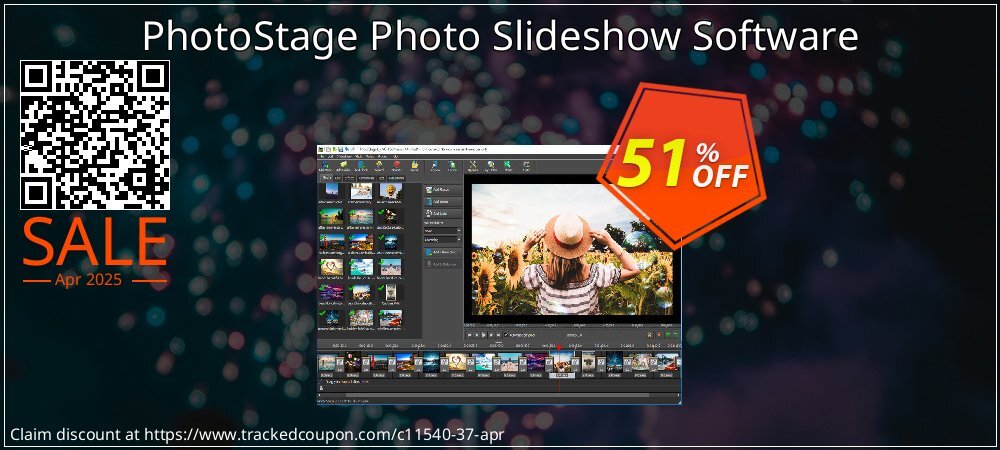 PhotoStage Photo Slideshow Software coupon on April Fools Day offering discount