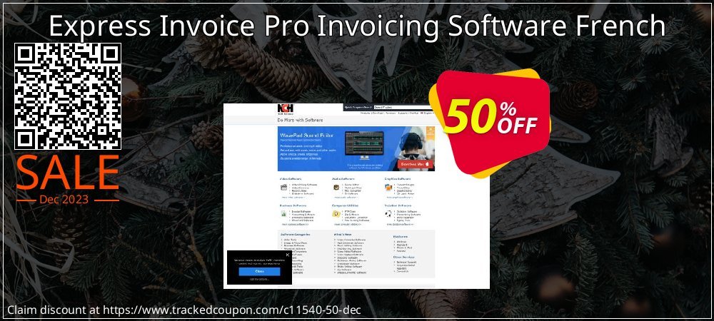 Get 50% OFF Express Invoice Pro Invoicing Software French discounts