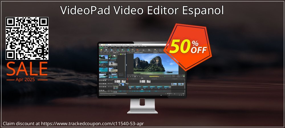 VideoPad Video Editor Espanol coupon on Easter Day discount