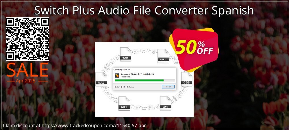 Switch Plus Audio File Converter Spanish coupon on April Fools' Day discounts