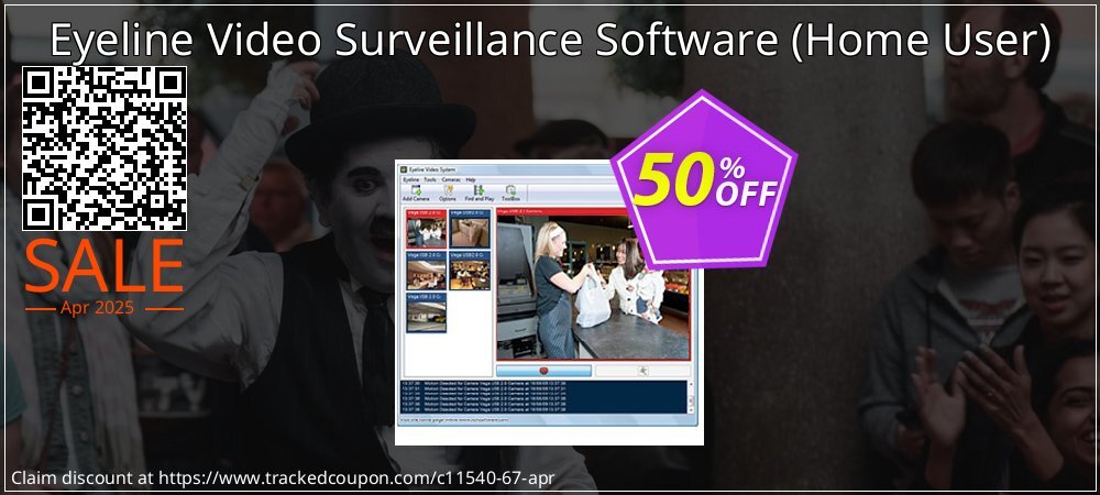 Eyeline Video Surveillance Software - Home User  coupon on April Fools' Day promotions