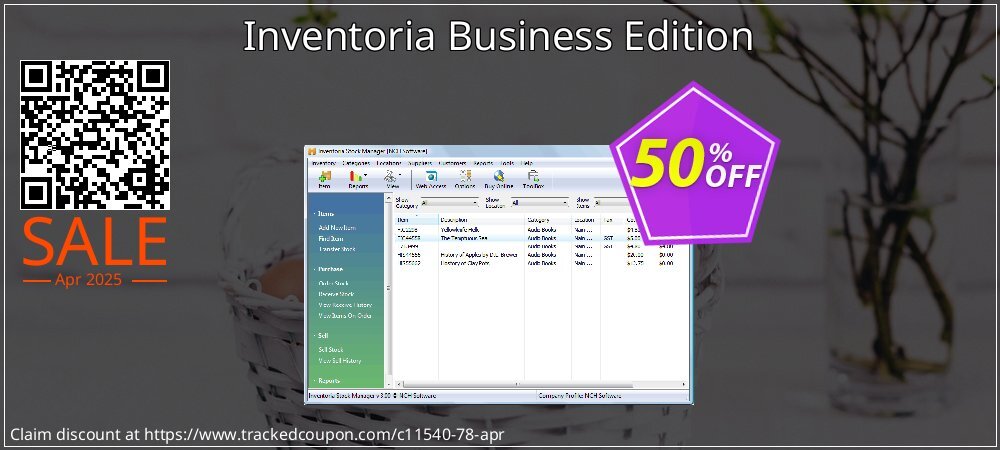 Inventoria Business Edition coupon on Easter Day deals