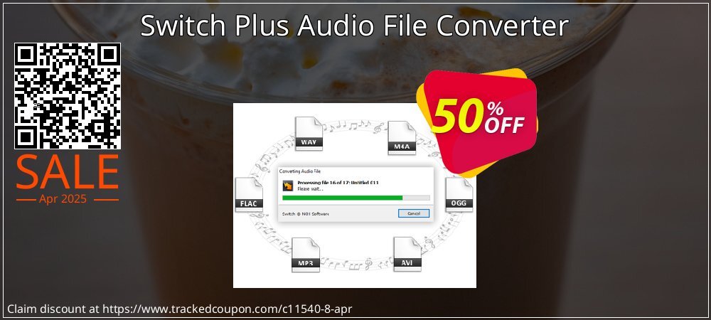 Switch Plus Audio File Converter coupon on Constitution Memorial Day offering discount