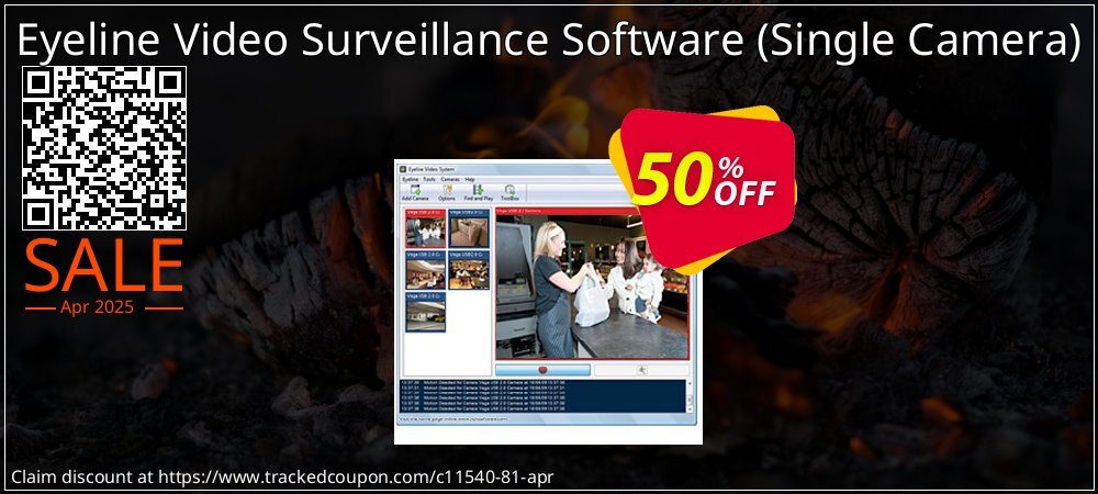 Eyeline Video Surveillance Software - Single Camera  coupon on World Party Day offering discount