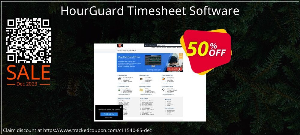 HourGuard Timesheet Software coupon on World Backup Day discounts
