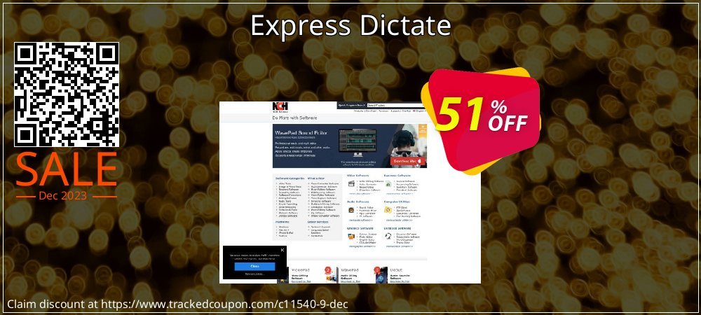 Express Dictate coupon on Tell a Lie Day offering discount