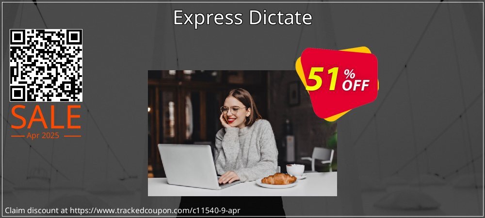 Express Dictate coupon on Tell a Lie Day offering discount