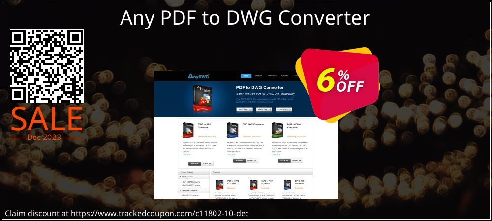 Any PDF to DWG Converter coupon on World Backup Day offering sales