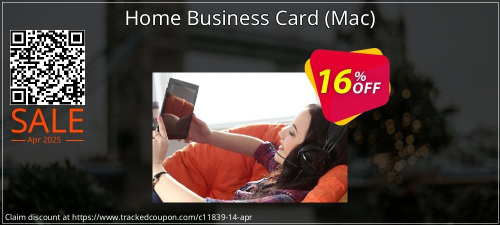 Home Business Card - Mac  coupon on Tell a Lie Day offer