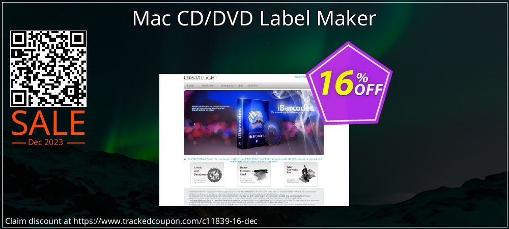Mac CD/DVD Label Maker coupon on World Party Day offering discount