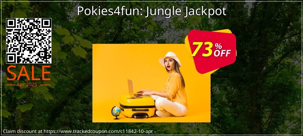 Pokies4fun: Jungle Jackpot coupon on National Walking Day deals