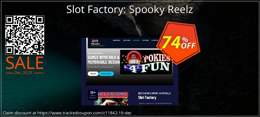 Slot Factory: Spooky Reelz coupon on Tell a Lie Day deals