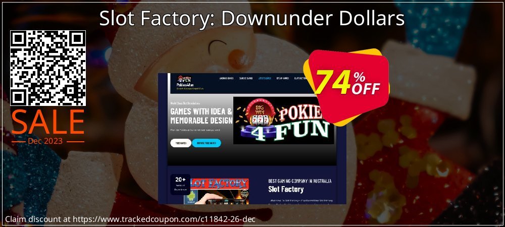 Slot Factory: Downunder Dollars coupon on World Party Day promotions
