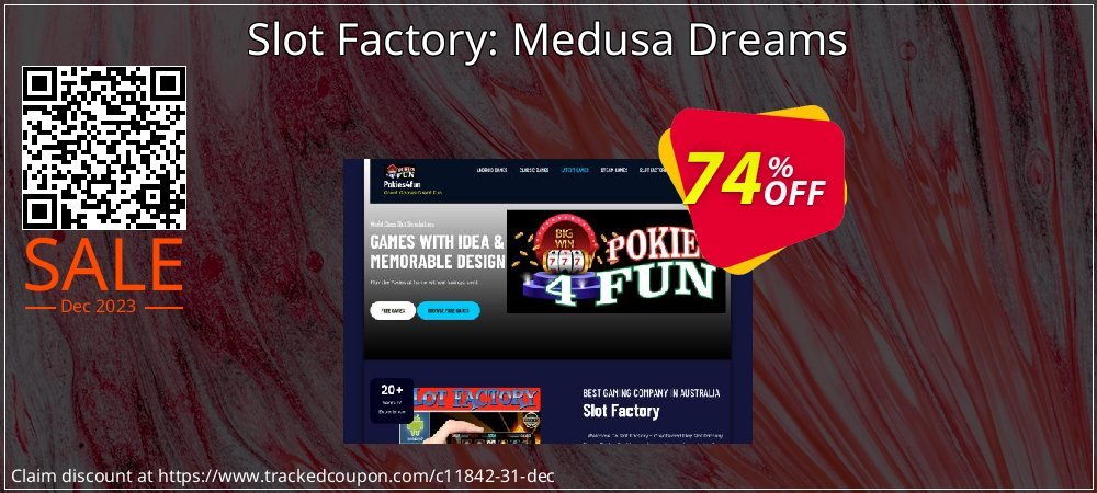 Slot Factory: Medusa Dreams coupon on National Loyalty Day offering sales