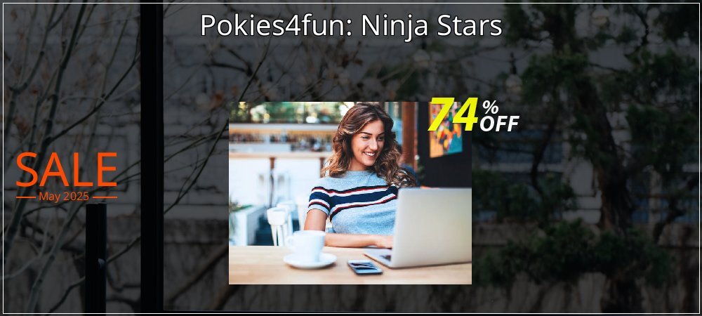 Pokies4fun: Ninja Stars coupon on April Fools' Day super sale