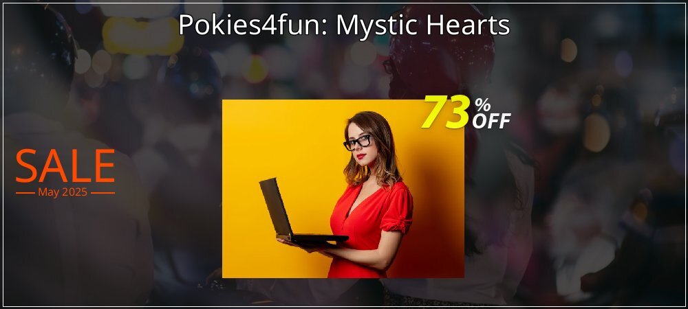 Pokies4fun: Mystic Hearts coupon on Palm Sunday offering sales