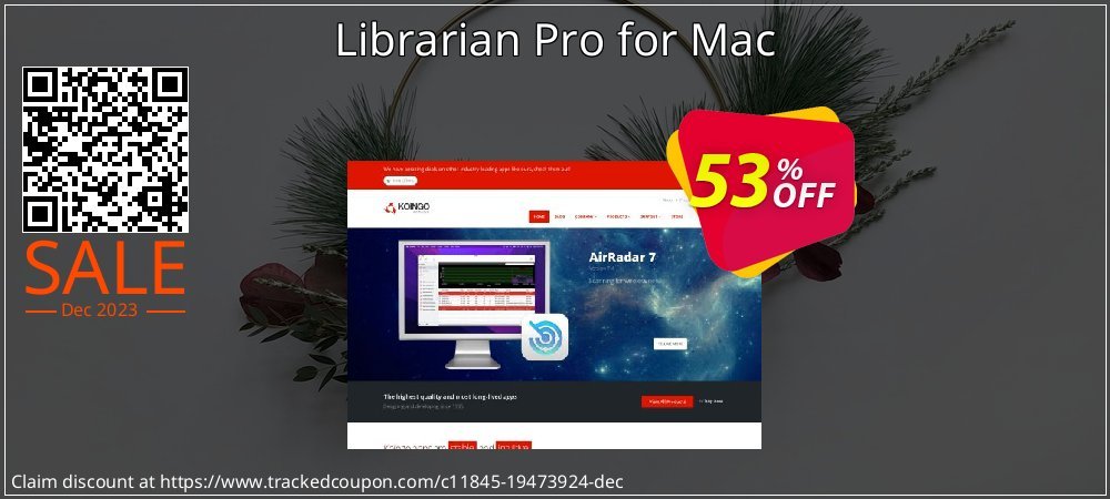 Librarian Pro for Mac coupon on National Smile Day discounts