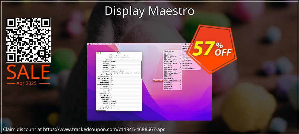 Display Maestro coupon on April Fools' Day discount