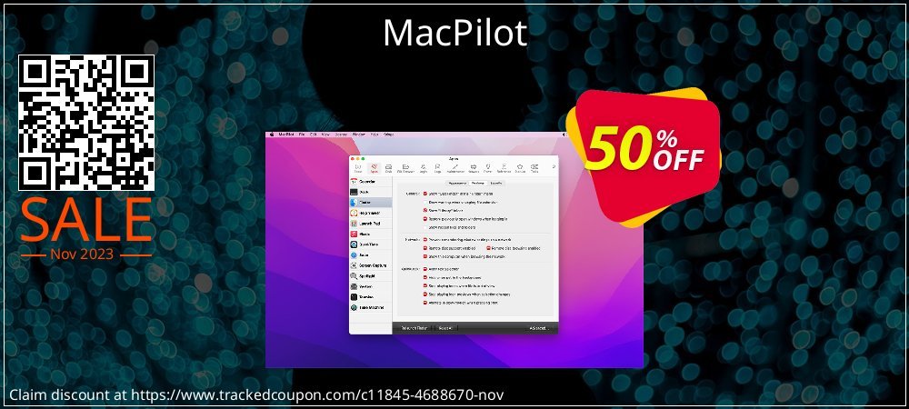MacPilot coupon on World Backup Day offering sales