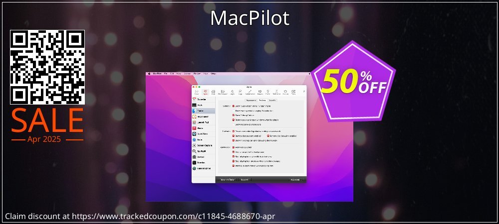 MacPilot coupon on World Backup Day offering sales