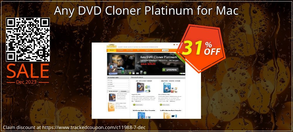 Any DVD Cloner Platinum for Mac coupon on April Fools Day promotions