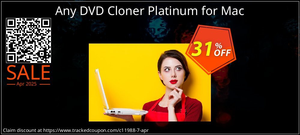 Any DVD Cloner Platinum for Mac coupon on April Fools' Day sales